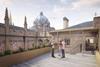 Hertford College - visualisation of new roof terrace