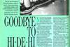 Archive image: Screenshot of 1987 article 'Goodbye to He-de-hi"