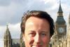 Conservative Party leader David Cameron.