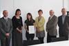 Laura Collins (third from left) wins the inaugural RIBA Stephen Williams scholarship