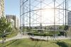 How the alligator park could look in the gasholder on Old Kent Road