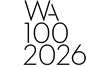 WA100 2026 logo rectangle