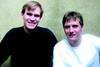 (L-R) Philip Wilson and Gennady Vasilchenko-Malishev