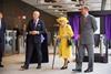 TfL Image - HM Queen Elizabeth II, HRH Prince Edward Earl of Wessex, Andy Byford London Transport Commissioner