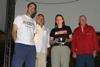 L to R: William Floyd, Malcom Hollis; Chris Houchin, LBCC race director; Liz Russell, Malcolm Hollis; Jack Pringle, RIBA president