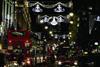 Above: London’s Oxford Street in the build-up to Christmas 2005. Retailers including the John Lewis Partnership, Debenhams and Selfridges will be besieged by thousands of shoppers in the next few weeks...