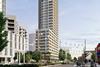 Developer lowers height in second rejig for east London student tower