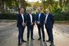 LtoR Ed Horne, Craig Ward, Andrew Todman and John Barnett, Senior Directors at Gleeds