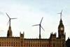 Parliament wind turbines mock up