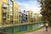 John Thompson & Partners’ £80m scheme for Linden Homes and Crest Nicholson on the Grand Union canal in Hemel Hempstead, Hertfordshire, has received planning permission