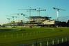 The race is on: It is still too close to call whether the grandstand will be ready in time for Royal Ascot in June