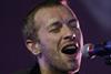 Chris Martin, lead singer of rock band Coldplay