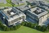 Aerial view of Ulster Hospital