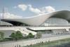 The aquatics centre, shown here in ‘legacy mode’, has been dogged by stories about its green performance