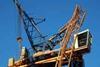 A crane collapse killed the New Delhi worker
