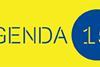 Agenda 15 logo yellow