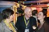 RIBA president Jack Pringle talks to Building’s Angela Monaghan (right)