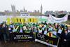 Cut Don't Kill rally in Westminster ,FITs, solar PV