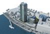 John McAslan and Partners - Millbank Tower proposal - aerial view
