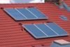 Solar thermal water heating helps to reduce energy consumption