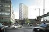 Architect Hamilton Associates has submitted this 25-storey residential tower in Aldgate, east London, for planning permission.
