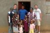 Visiting families in their homes in Ndola