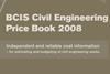 BCIS Civil Engineering Price Book 2008