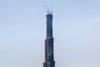 In future buildings such as the Burj Dubai may require a third stair core.
