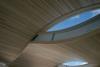 Robin House children’s hospice in Kinross used untreated larch timber for this ‘ribbon roof’