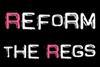 Reform the Regs logo