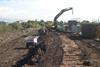 Boosting the flood defences along the river Trent