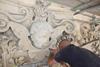 Stonemason working at St Paul's Cathedral