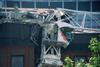 The Laing O’Rourke crane in Croydon, south London, buckled and fell onto the Croydon Park Hotel