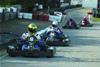 Ultraframe took the lead initially in the first GlazeKart karting challenge