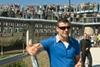World boxing champion Joe Calzaghe opens Pont Calzaghe Bridge