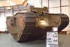 Over 1000 of these Mark IV tanks – more than any other - were made in Britain in World War 1. They saw action from 1917 to the end of the war and the exhibit at the Museum also saw service in World War 2, patrolling Portsmouth Dockyard.