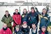 The crew: Andy is in the centre, back row