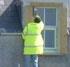 Scottish worker on scaffold
