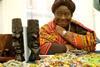 Stallholder Esther Bentil at Peabody's Africa Day