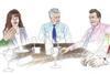 Illustration of Paul Bevan, Terry Fuller, Lisa Hawkes,Will McKee, Ron Tate