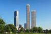 Plans for London’s tallest residential towers redesigned