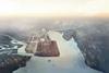 Thames Estuary airport would cost £50bn. Image by Foster and Partners