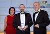 Supporting the moustache growing charity event Movember, Stephen Reilly picks up the Resourcing Manager of the Year award