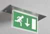 Lighting the way: The Briteblade exit sign has a viewing distance of 24 m.