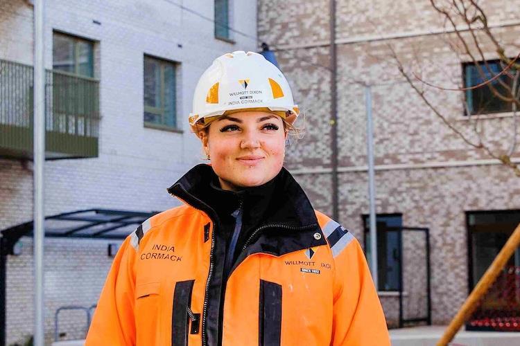 My route into construction … India Cormack, management trainee at