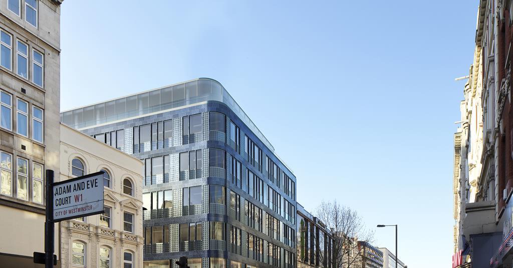 Academy House Oxford Street retail refurb News Building