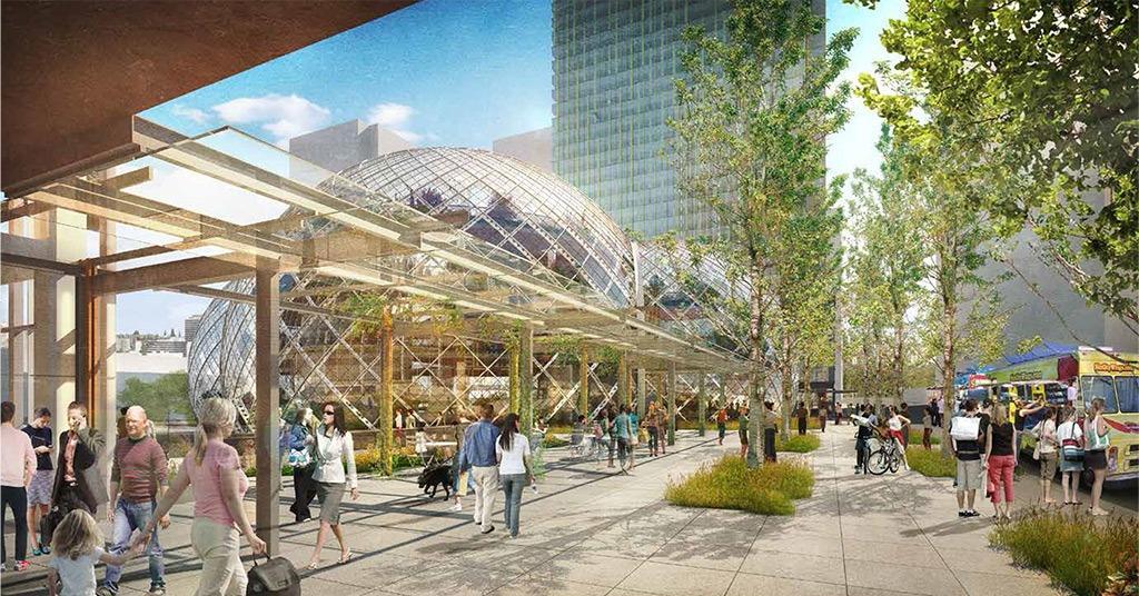 Amazon unveils glass dome HQ | News | Building