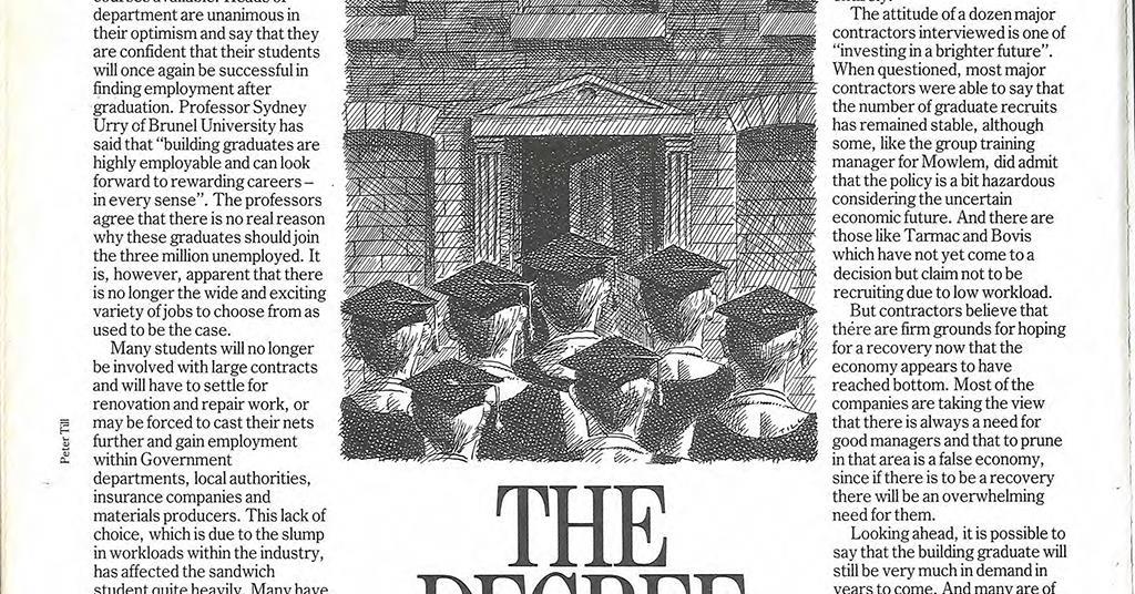 This week in 1982 Features Building