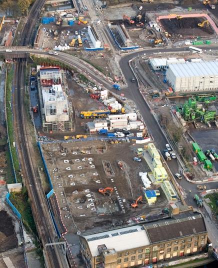 New Aerial Images Reveal Progress At Olympic Park 