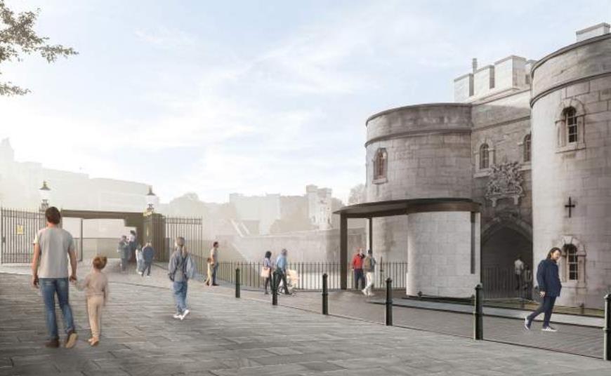 Plans revealed for new entrance facilities at Tower of London | News